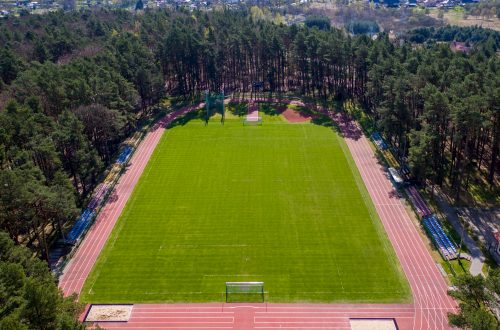 Lekkoatletyczny Stadion Miejski, Złocieniec 2013r.